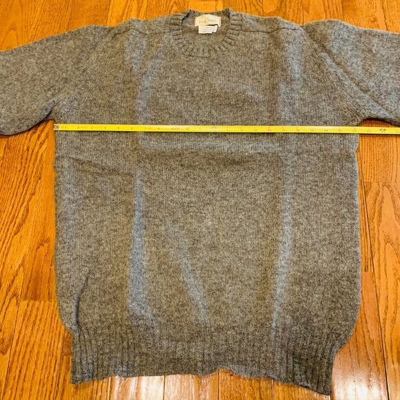 Paul Stuart Sweater Mens 100% Wool Crewneck Pullover Size Large Made In Scotland - Picture 11 of 16